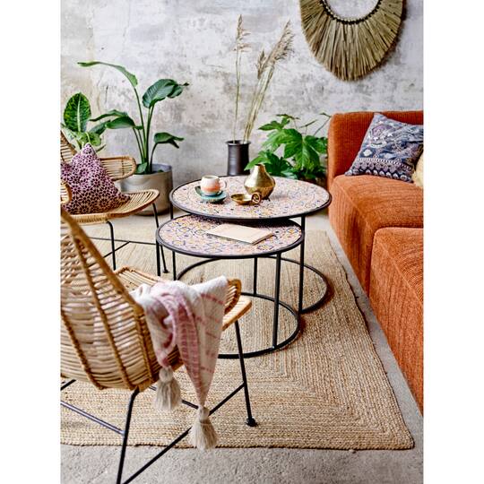 Hello Honey® Natural Boho Woven Seagrass Rug, 72" x 48"